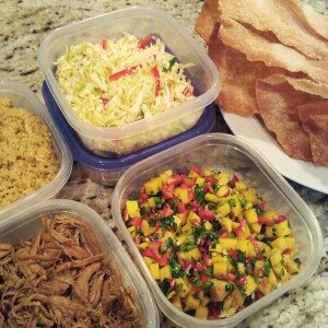 containers of food